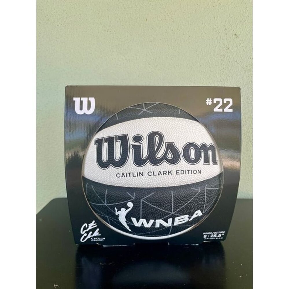 Caitlin Clark WNBA Ascent Basketball Wilson Size 6 NEW RARE